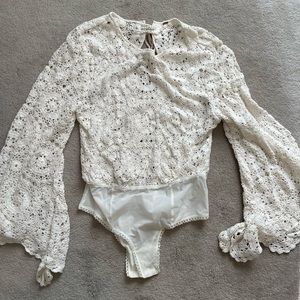 Free People Crochet Top